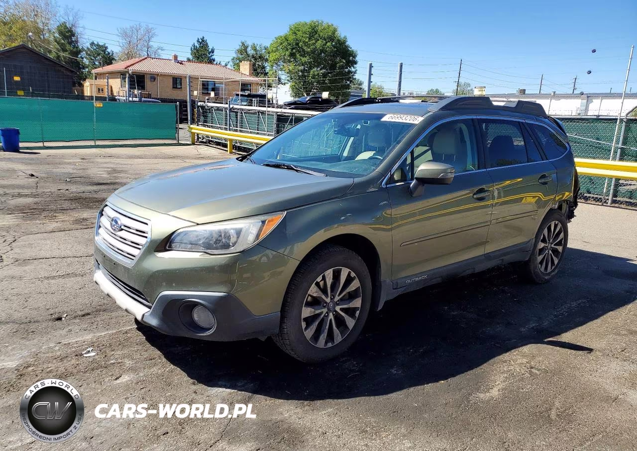 2017 Subaru Outback 2.5I Limited VIN:4S4BSANC2H3301435 - 1