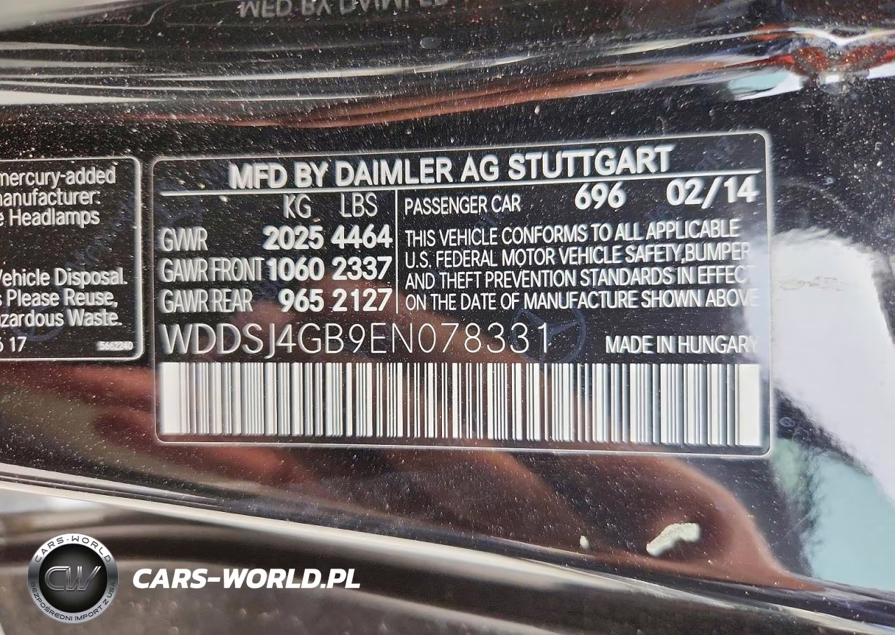 2014 Mercedes-Benz Cla 250 4Matic VIN:WDDSJ4GB9EN078331 - 12