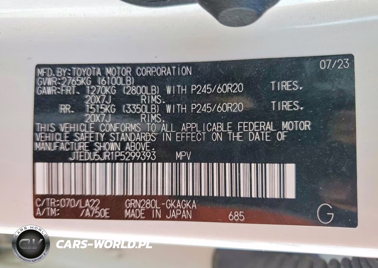 2023 Toyota 4Runner Limited VIN:JTEDU5JR1P5299393 - 14