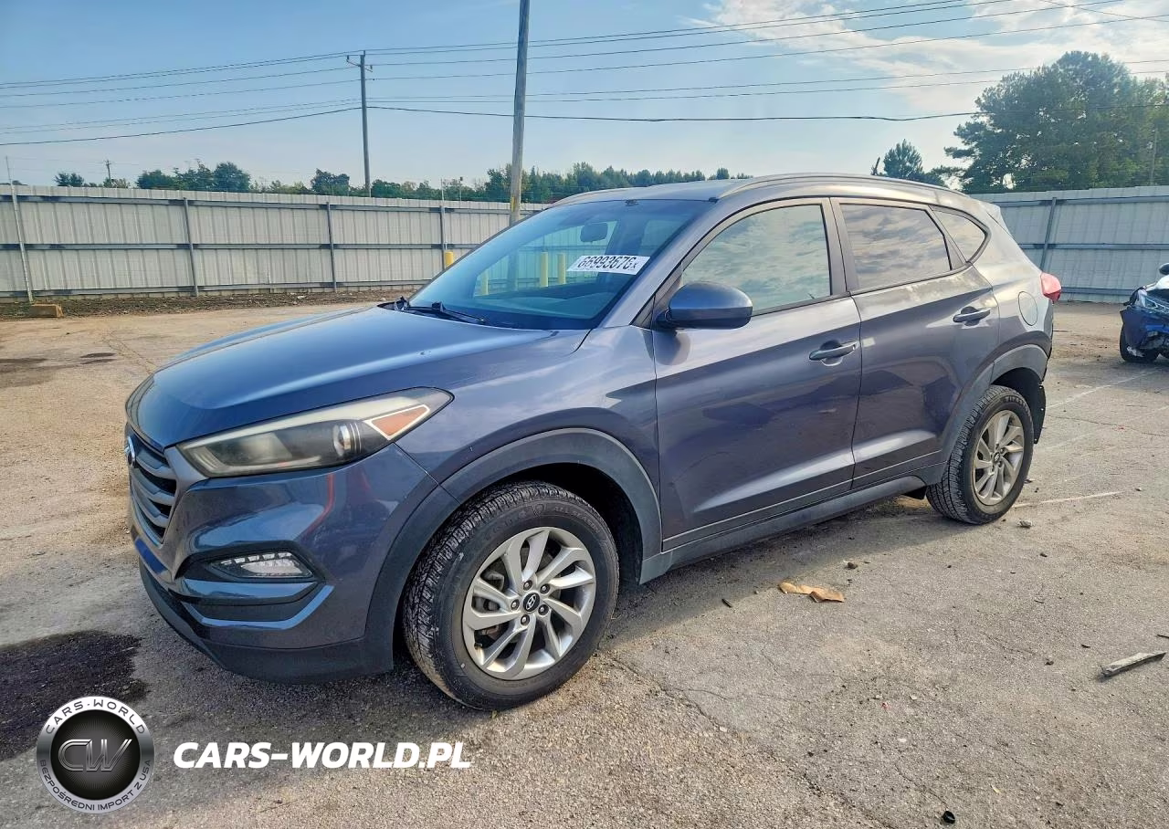 2016 Hyundai Tucson Se VIN:KM8J33A43GU118508 - 1