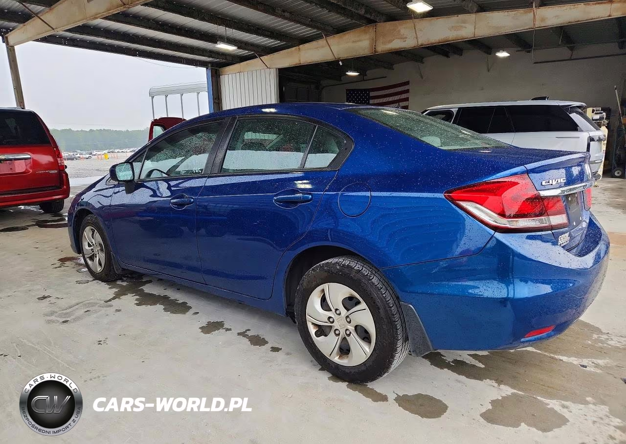 2014 Honda Civic Lx VIN:19XFB2F55EE076007 - 2