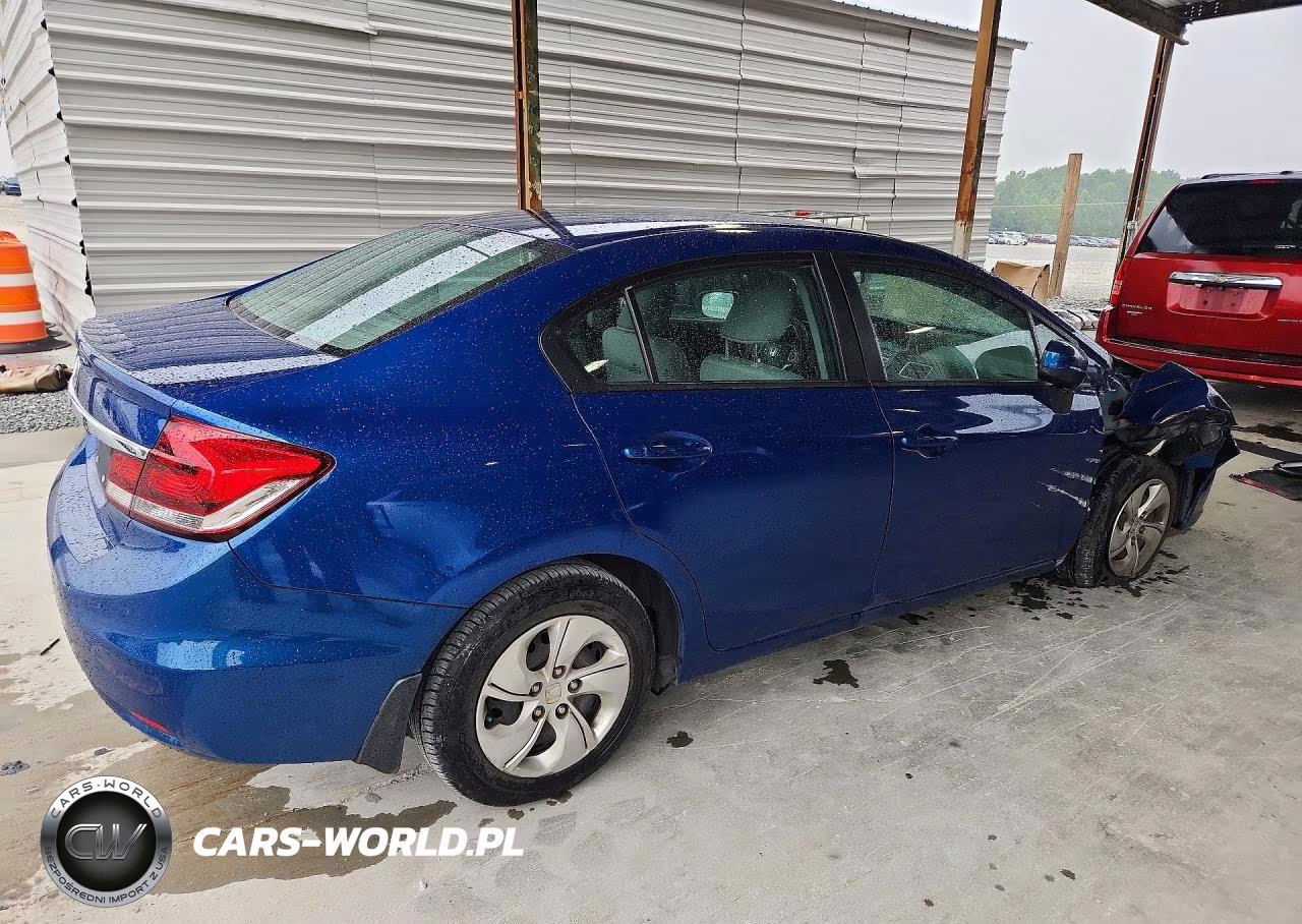 2014 Honda Civic Lx VIN:19XFB2F55EE076007 - 3