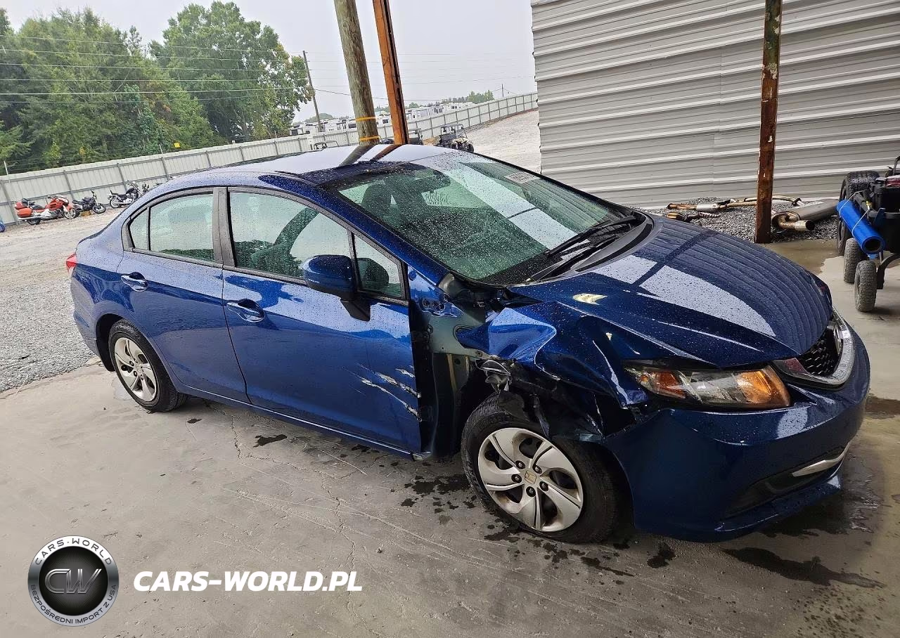 2014 Honda Civic Lx VIN:19XFB2F55EE076007 - 4