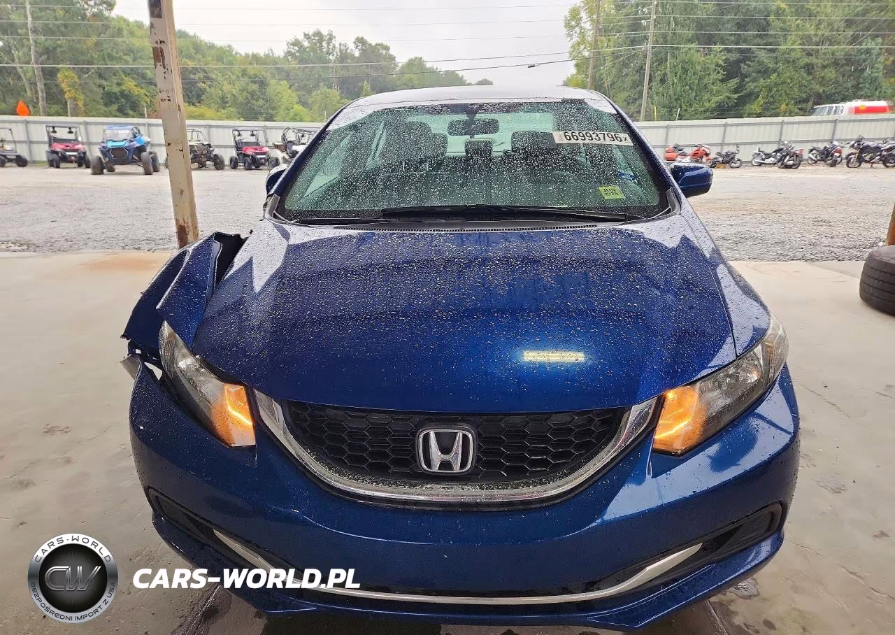 2014 Honda Civic Lx VIN:19XFB2F55EE076007 - 5