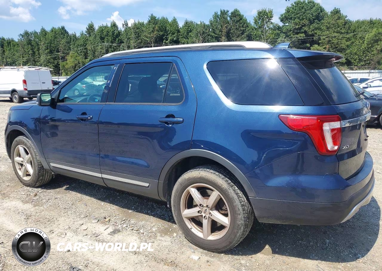 2017 Ford Explorer Xlt VIN:1FM5K8D84HGA72395 - 2