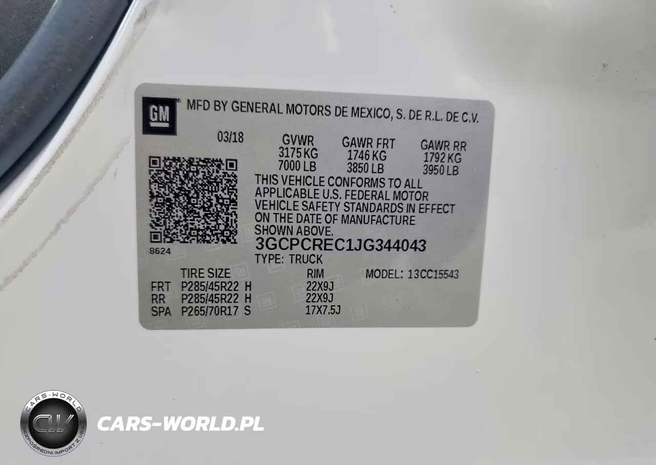 2018 Chevrolet Silverado C1500 Lt VIN:3GCPCREC1JG344043 - 12