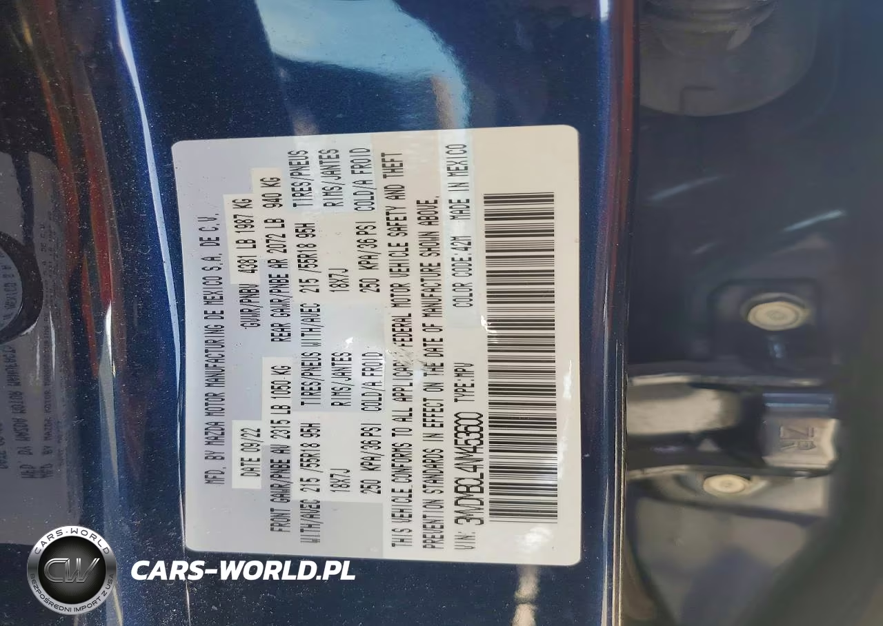 2022 Mazda Cx-30 Preferred VIN:3MVDMBCL4NM453600 - 12