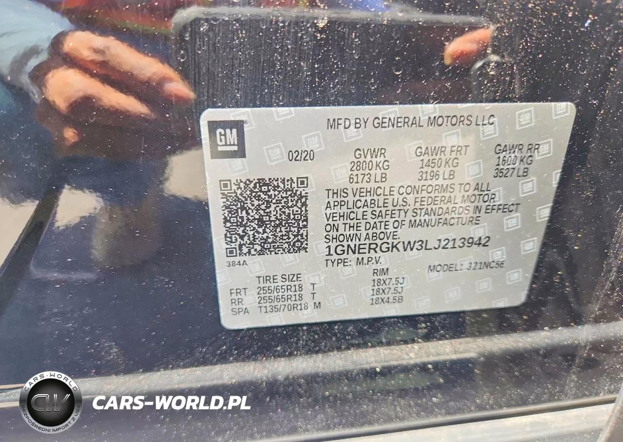 2020 Chevrolet Traverse Lt VIN:1GNERGKW3LJ213942 - 13
