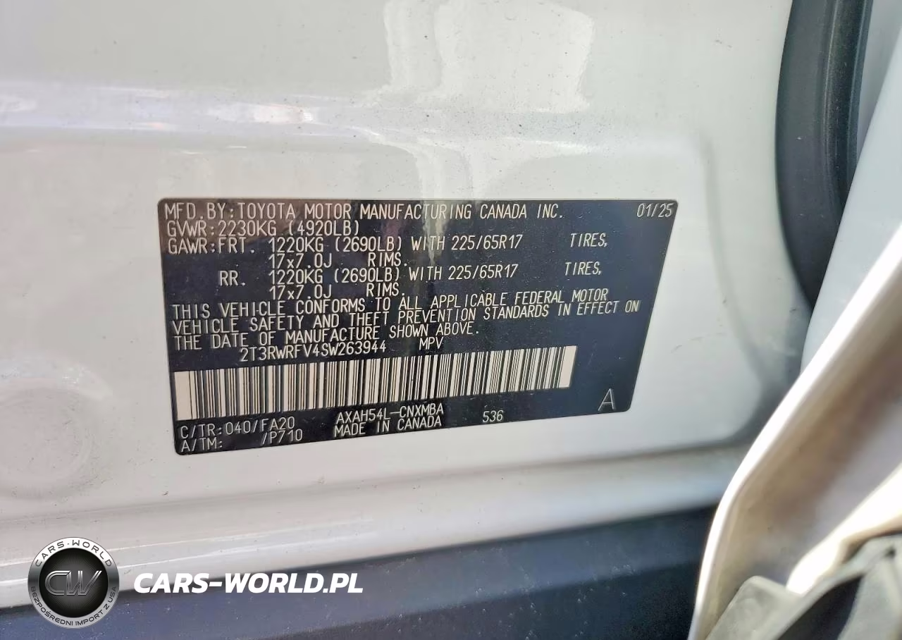 2025 Toyota Rav4 Hybrid Xle VIN:2T3RWRFV4SW263944 - 13