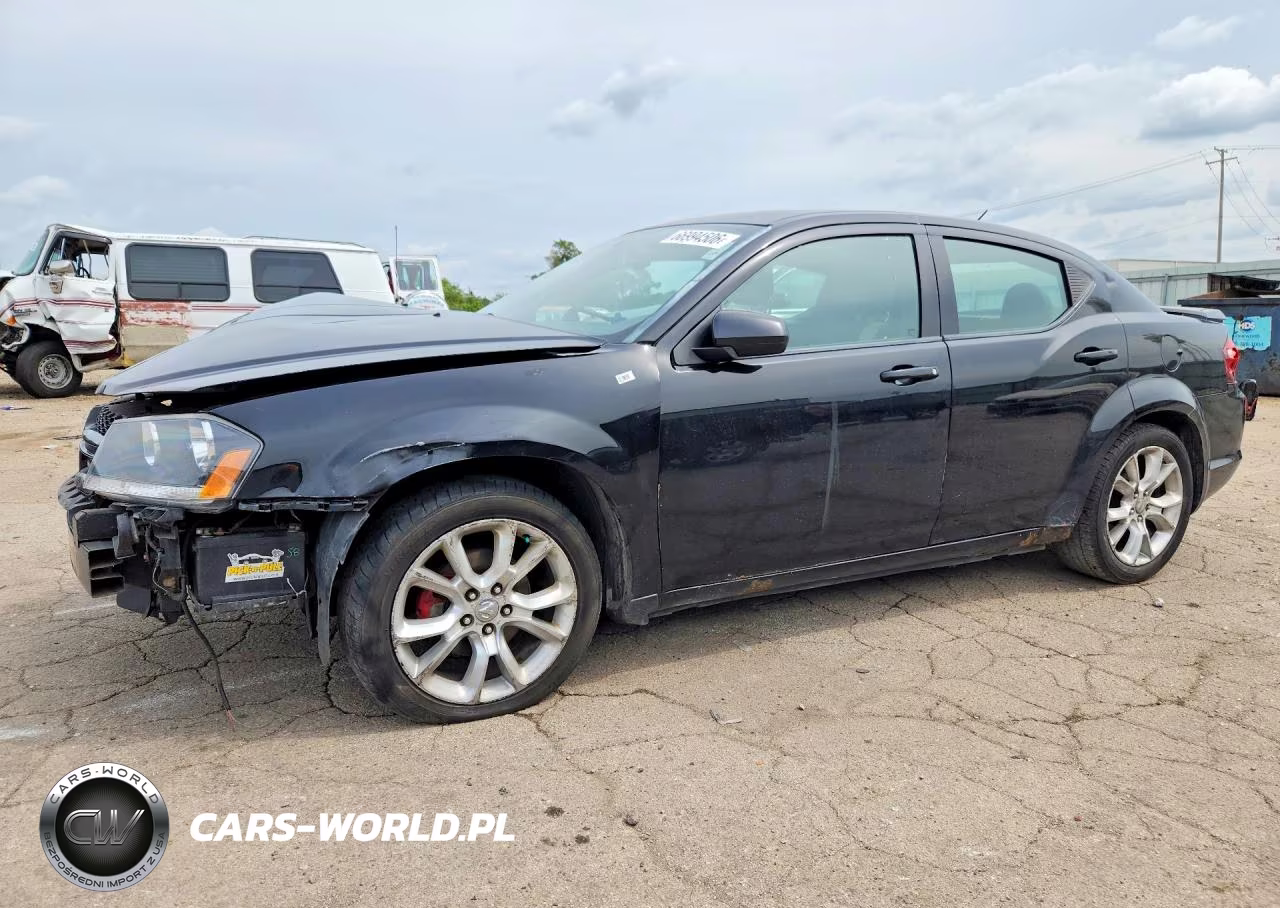 2012 Dodge Avenger R-T VIN:1C3CDZBG2CN116635 - 1