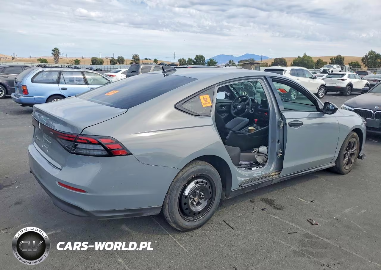 2025 Honda Accord Se VIN:1HGCY1F47SA021075 - 3