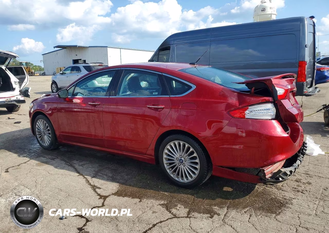 2016 Ford Fusion Titanium VIN:3FA6P0K91GR390981 - 2