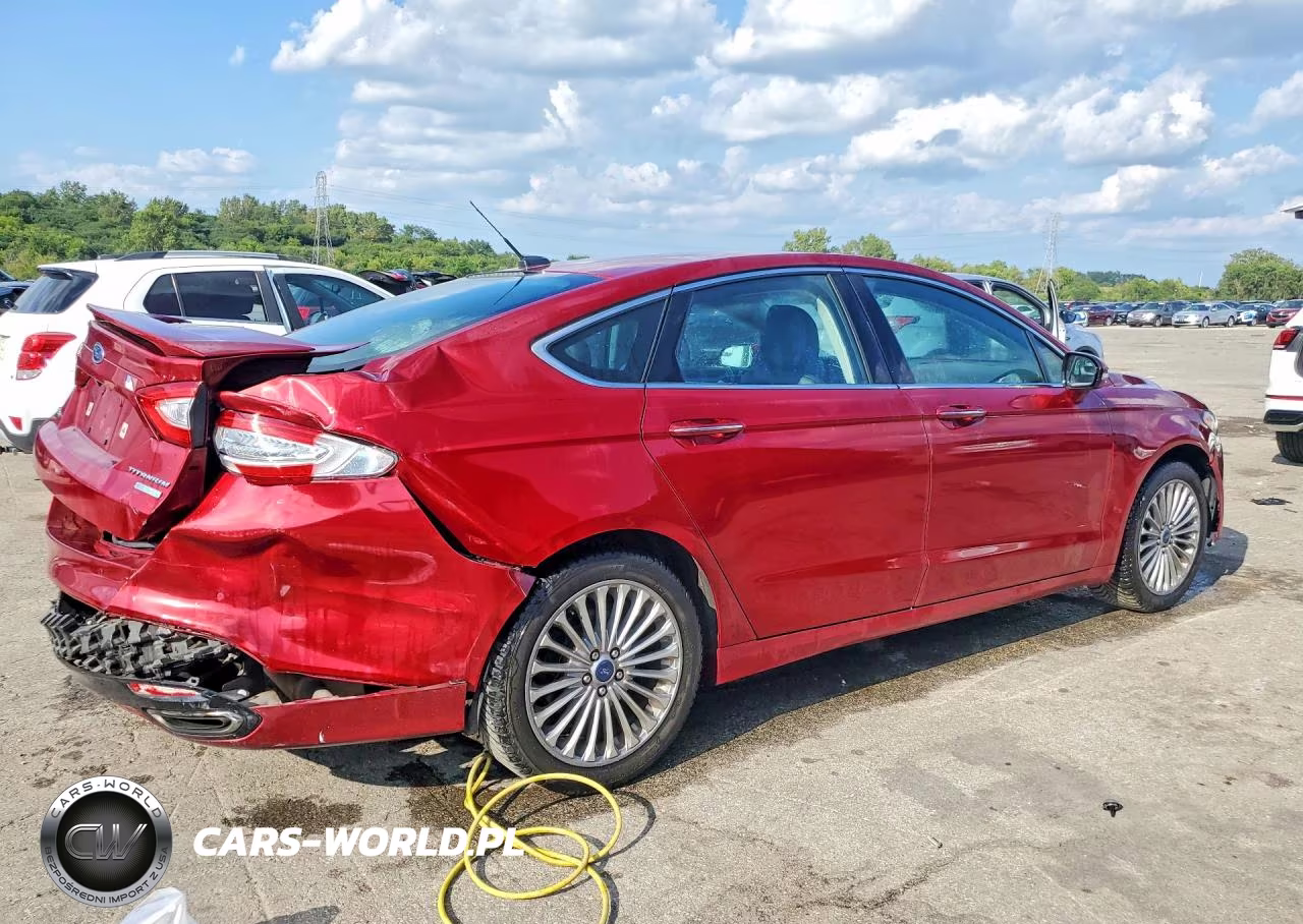 2016 Ford Fusion Titanium VIN:3FA6P0K91GR390981 - 3