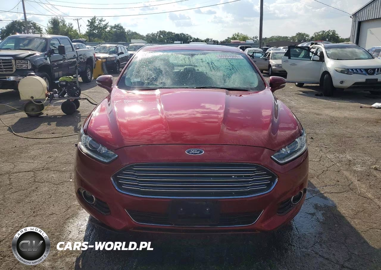 2016 Ford Fusion Titanium VIN:3FA6P0K91GR390981 - 5