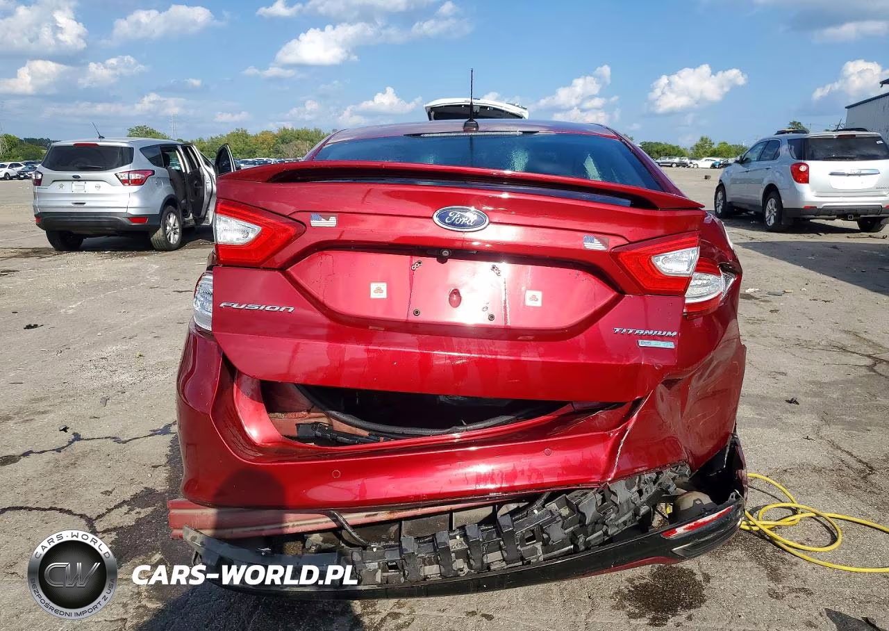 2016 Ford Fusion Titanium VIN:3FA6P0K91GR390981 - 6