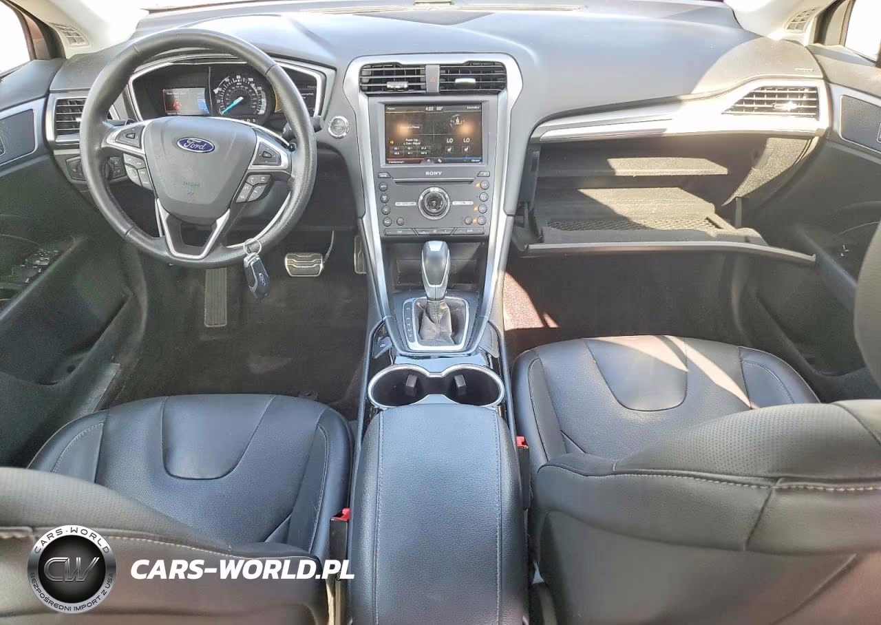 2016 Ford Fusion Titanium VIN:3FA6P0K91GR390981 - 8
