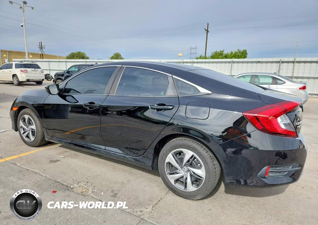 2020 Honda Civic Lx VIN:2HGFC2F63LH595579 - 2
