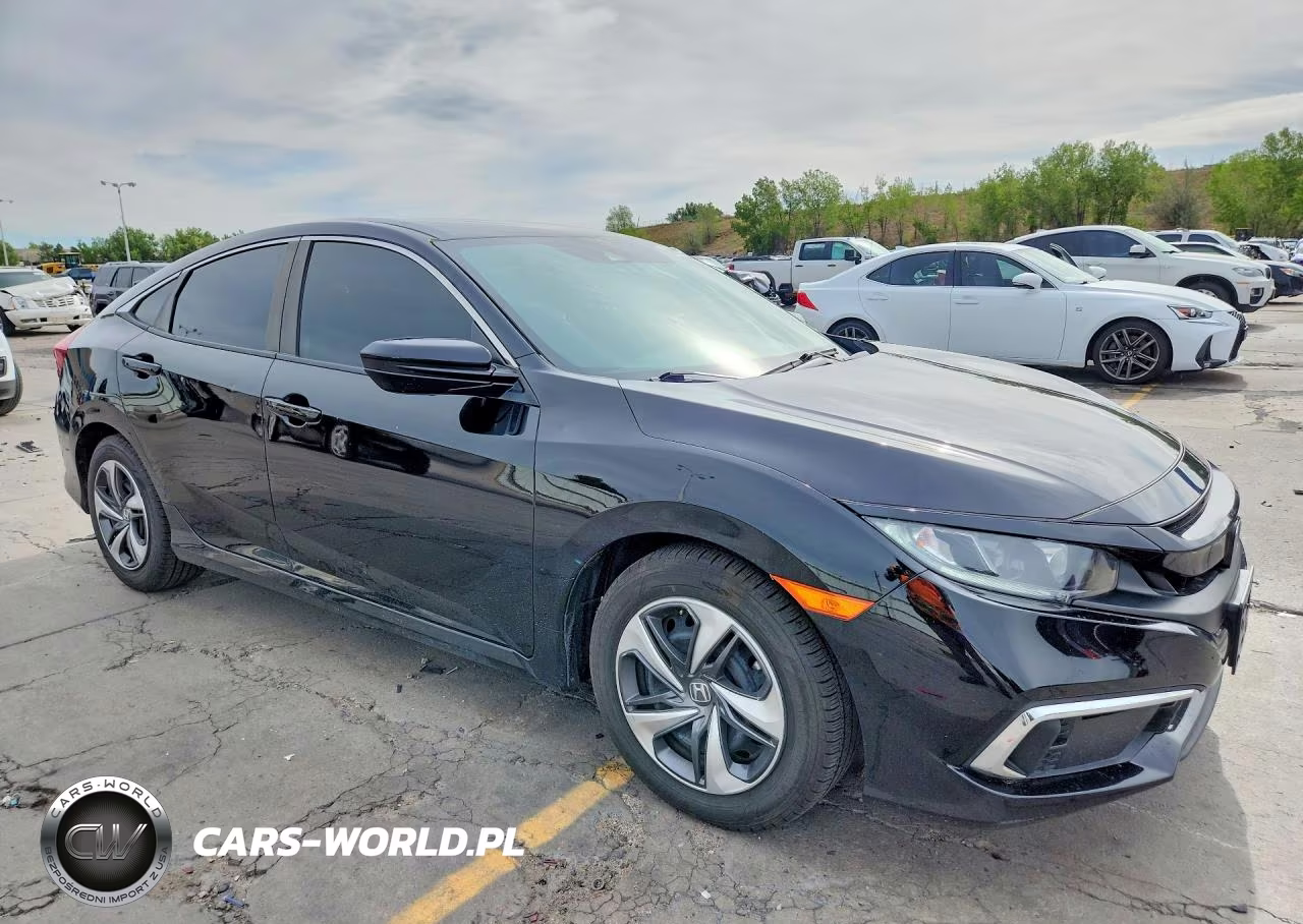 2020 Honda Civic Lx VIN:2HGFC2F63LH595579 - 4