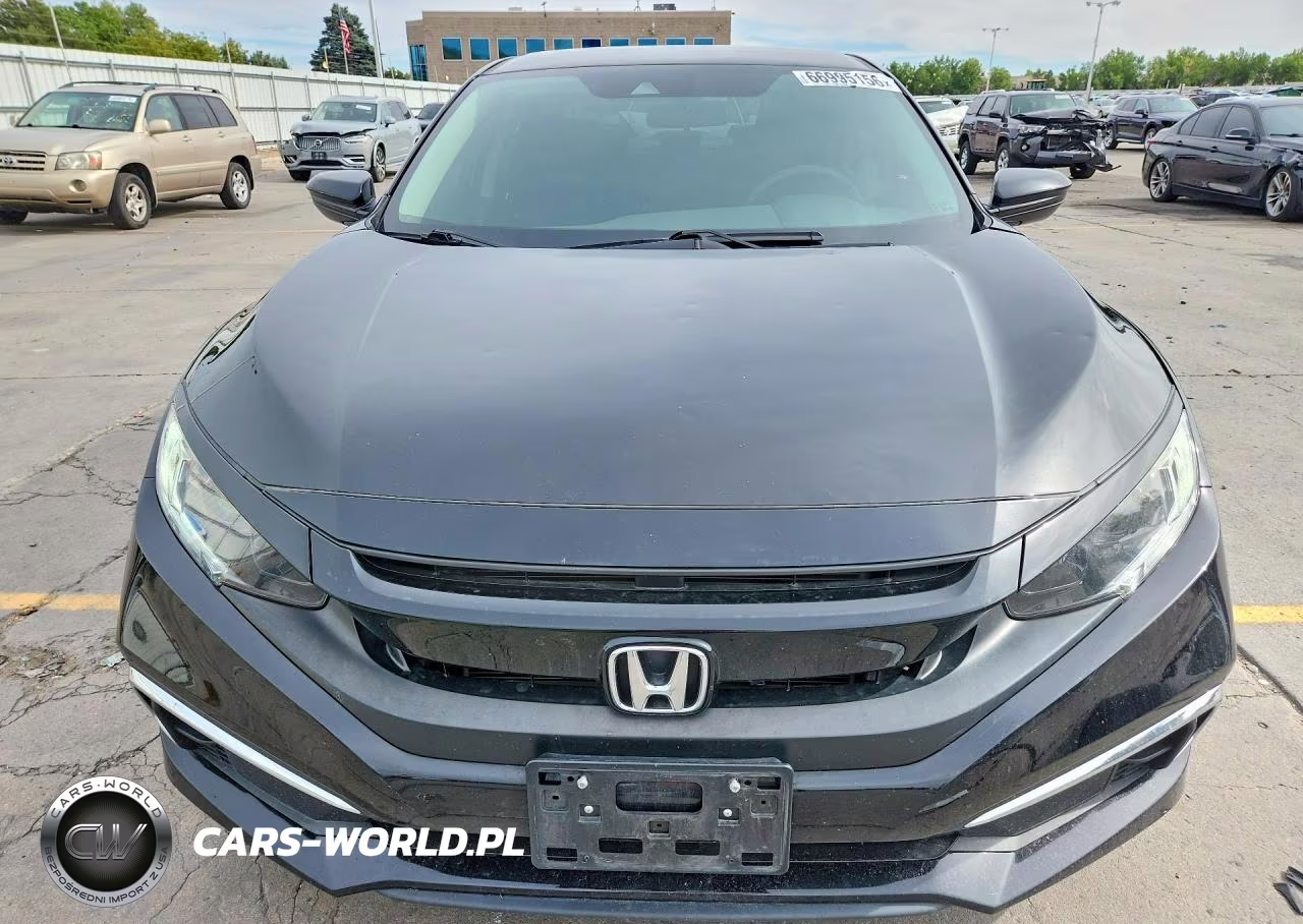 2020 Honda Civic Lx VIN:2HGFC2F63LH595579 - 5