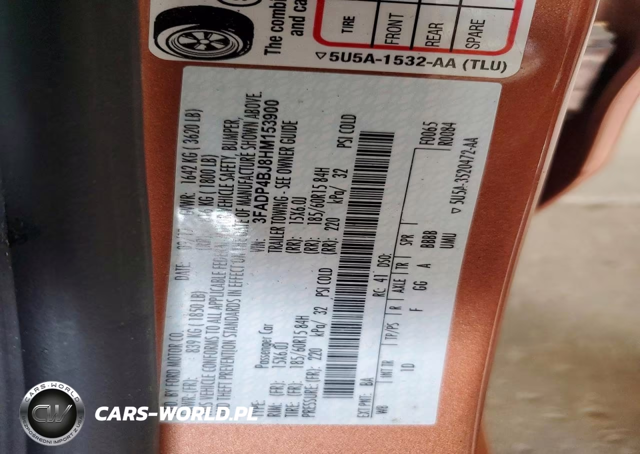 2017 Ford Fiesta Se VIN:3FADP4BJ8HM153900 - 12