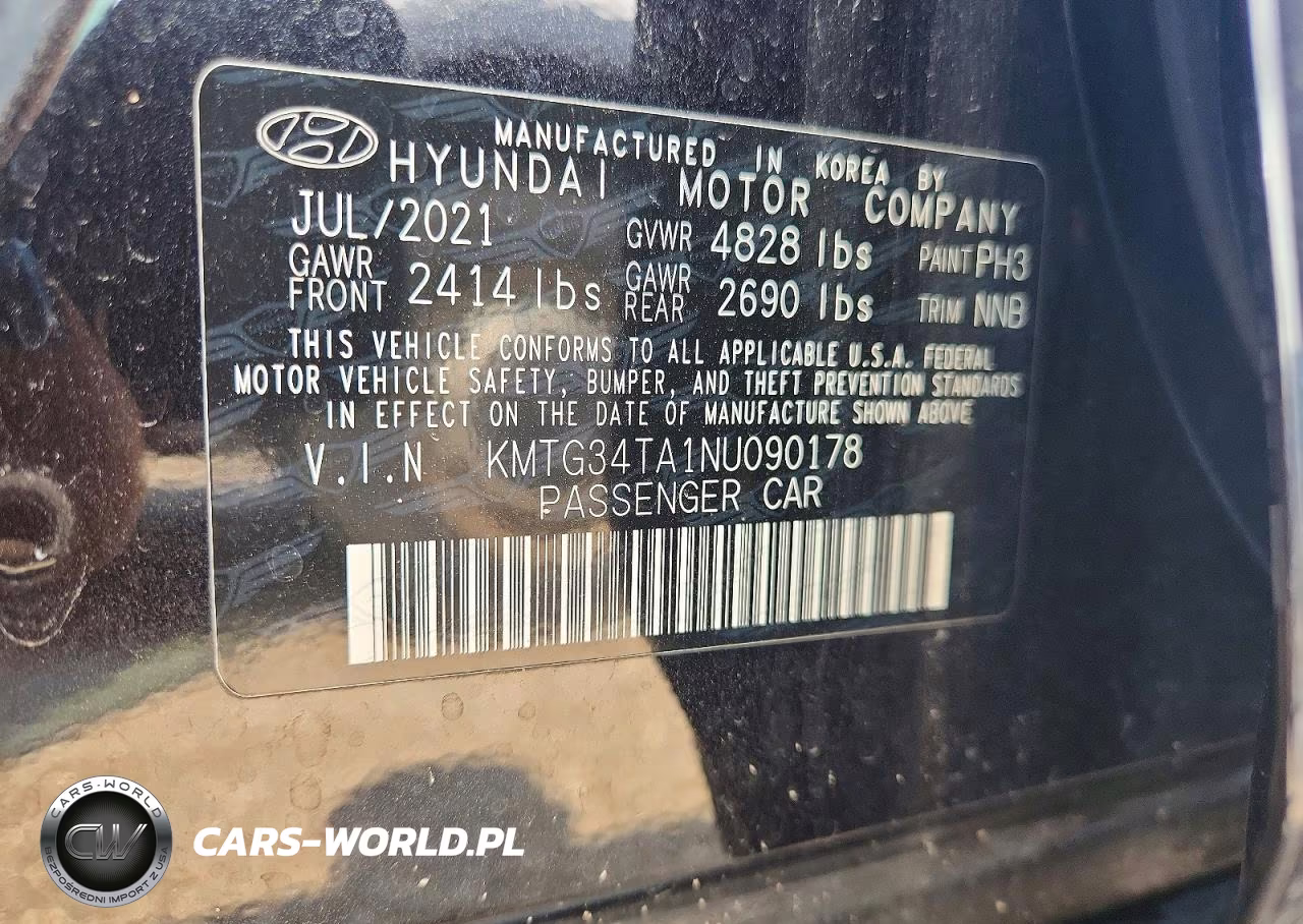 2022 Genesis G70 2.0T VIN:KMTG34TA1NU090178 - 12