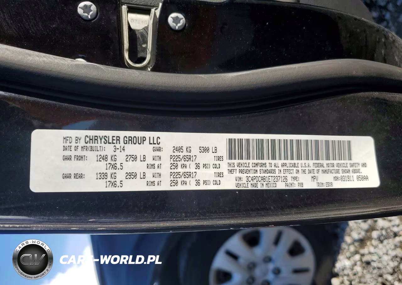2014 Dodge Journey Se VIN:3C4PDCAB1ET237126 - 13