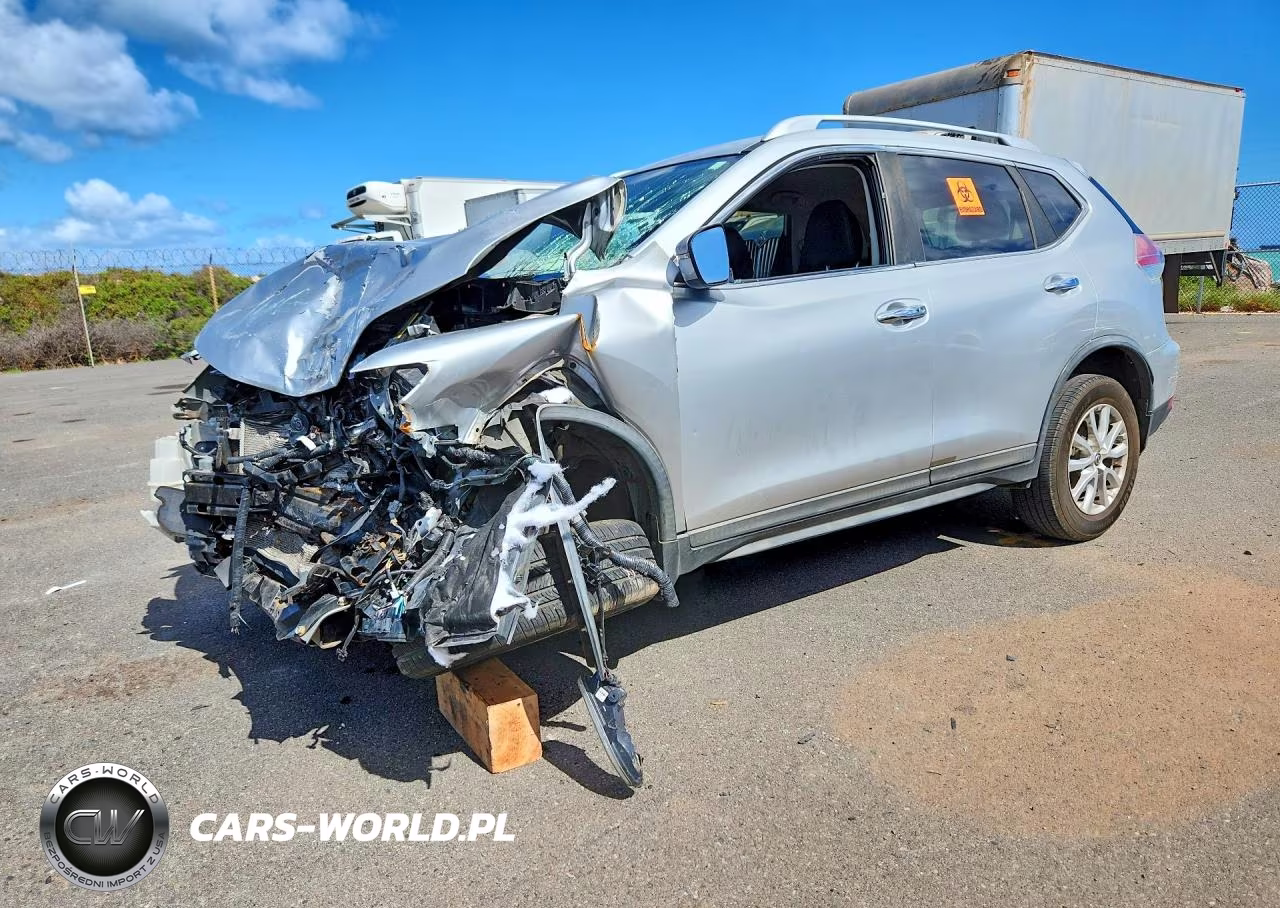 2017 Nissan Rogue Sv VIN:KNMAT2MT0HP618918 - 1