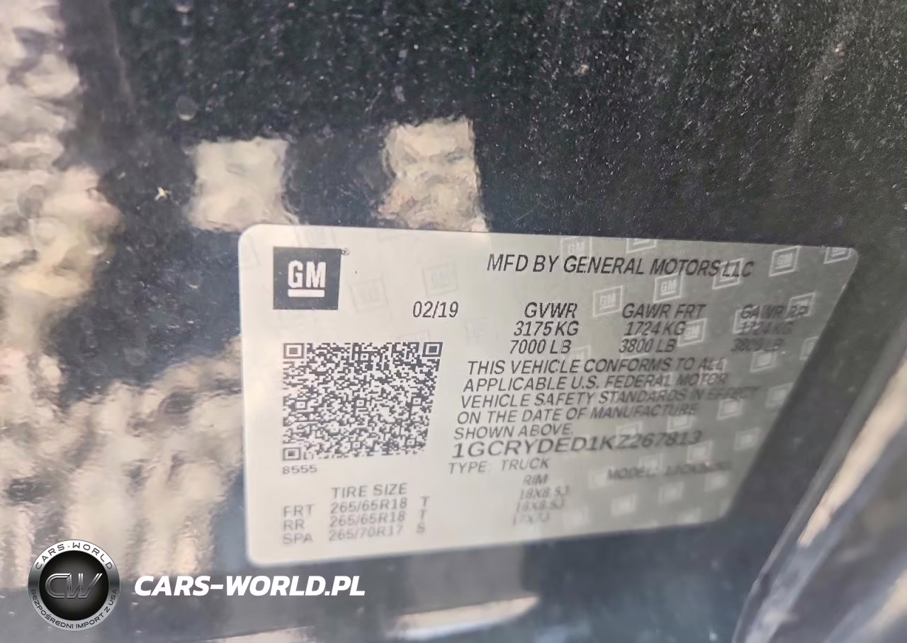 2019 Chevrolet Silverado K1500 Lt VIN:1GCRYDED1KZ267813 - 12