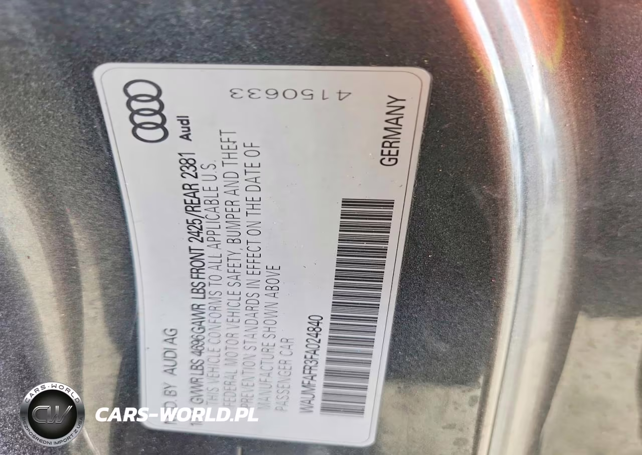 2015 Audi A5 Premium Plus VIN:WAUMFAFR3FA024840 - 12