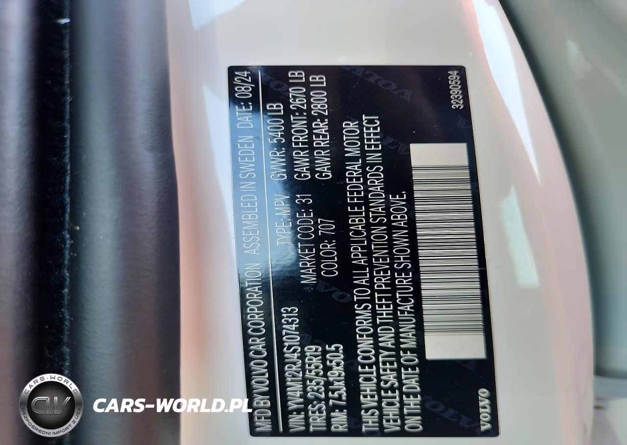 2025 Volvo Xc60 Core VIN:YV4M12RJ4S1074313 - 13