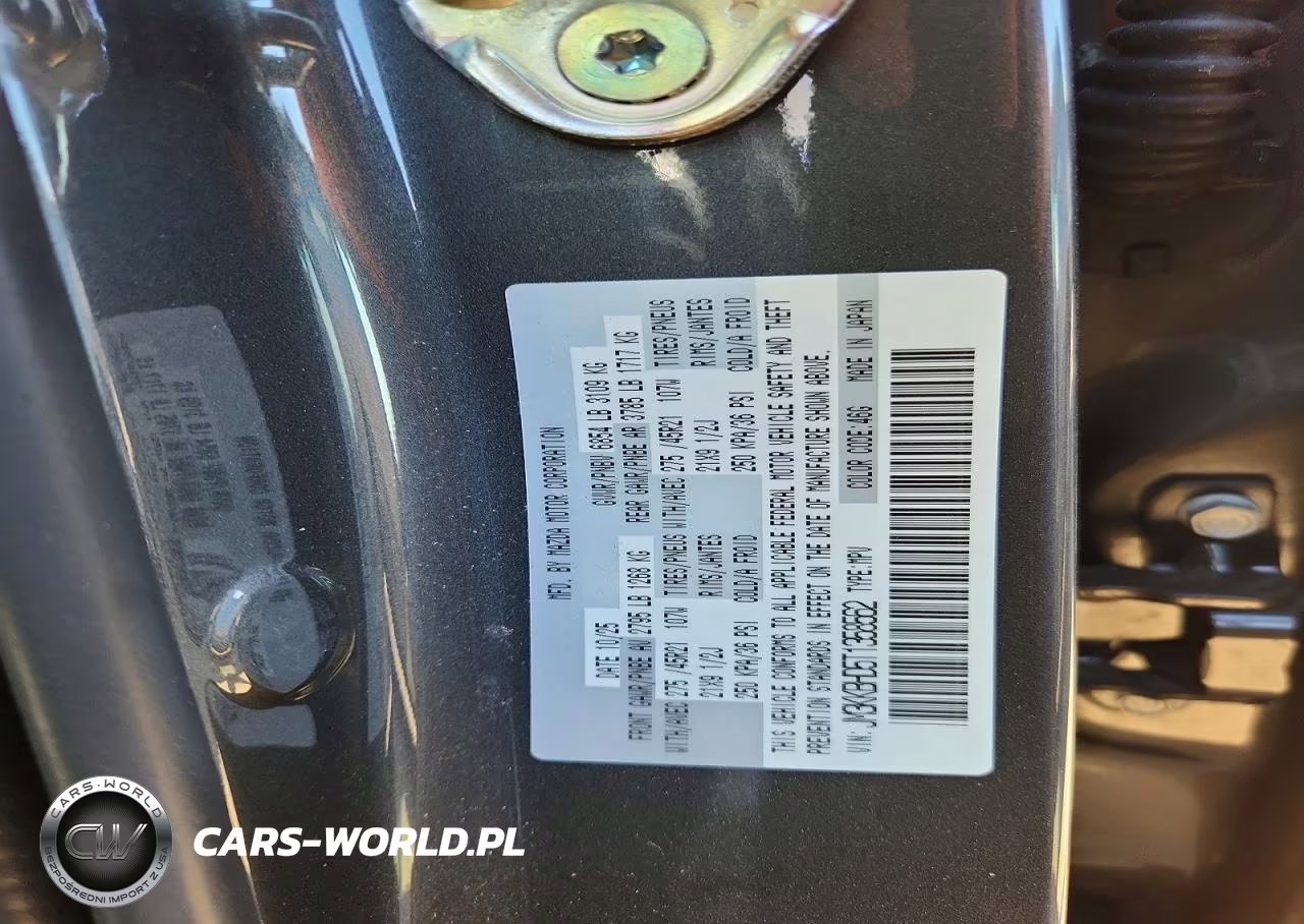 2026 Mazda Cx-90 Preferred VIN:JM3KKBHD5T1358562 - 12