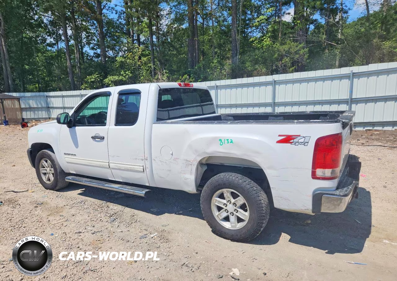 2012 GMC Sierra K1500 Sle VIN:1GTR2VE71CZ253591 - 2