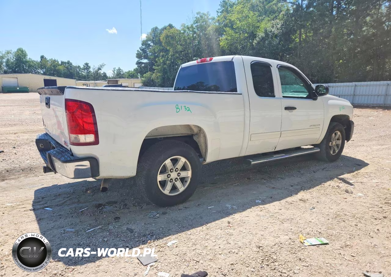 2012 GMC Sierra K1500 Sle VIN:1GTR2VE71CZ253591 - 3