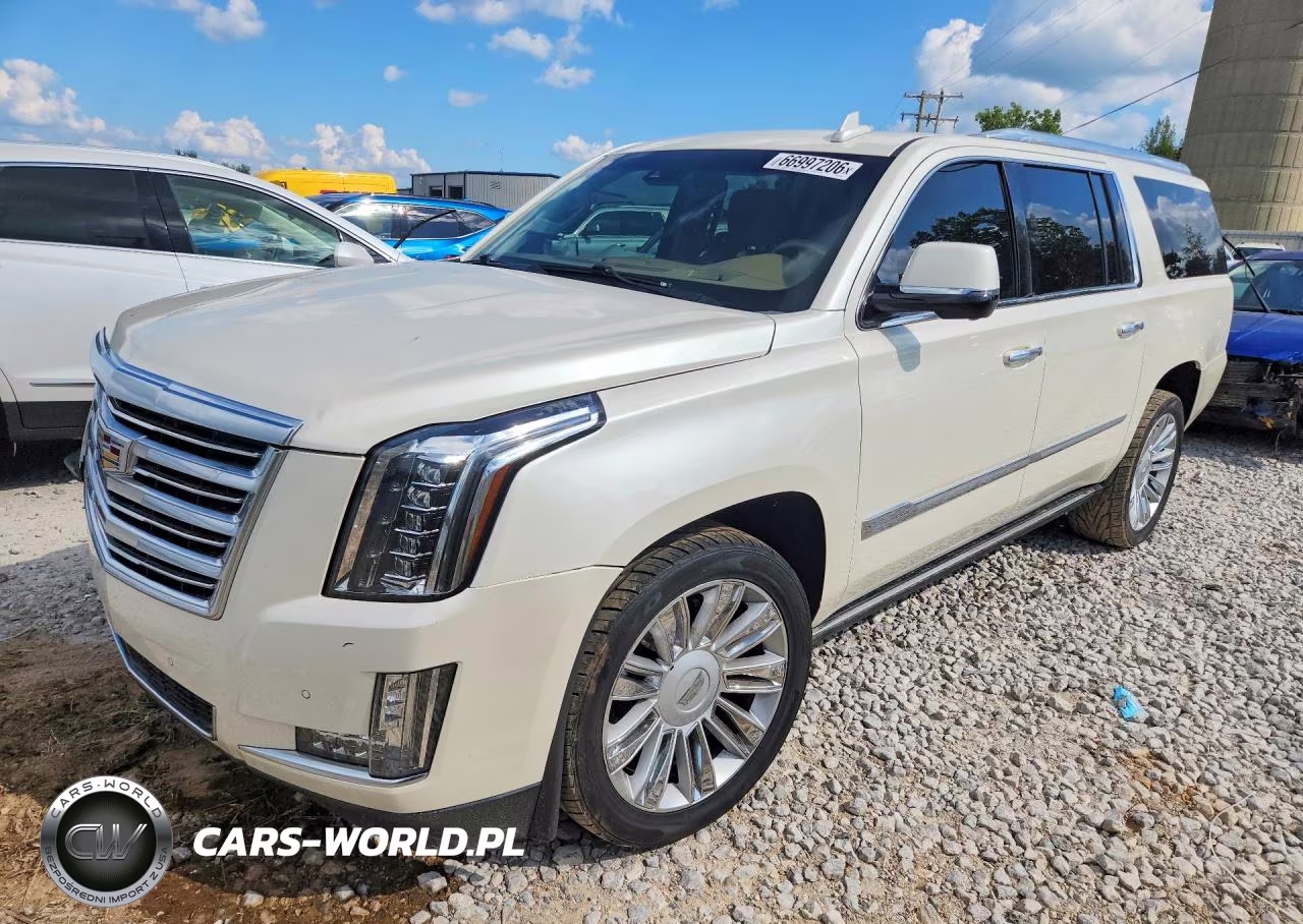 2015 Cadillac Escalade Esv Platinum VIN:1GYS4UKJ4FR646196 - 1