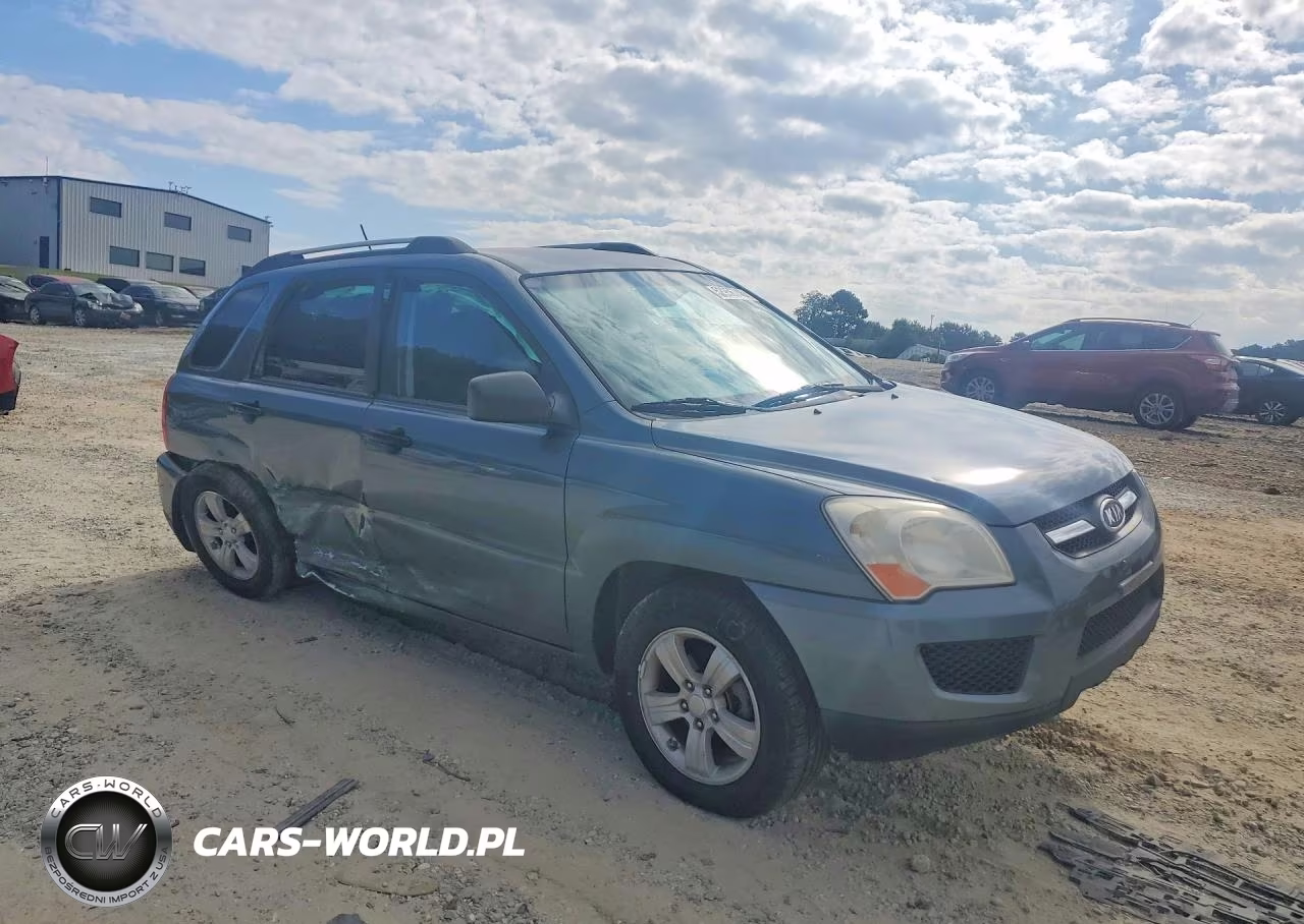 2009 Kia Sportage Lx VIN:KNDJF724697554840 - 4