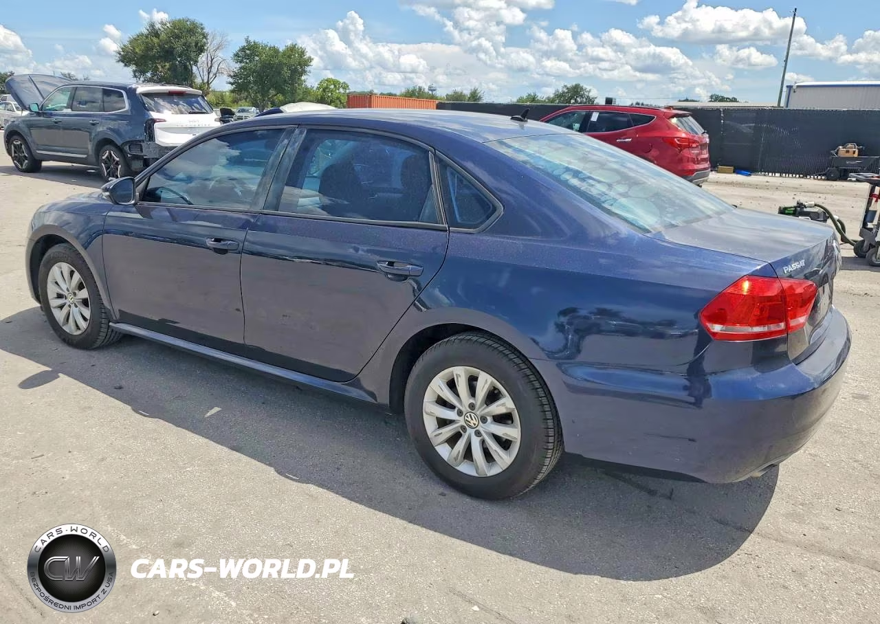 2012 Volkswagen Passat S VIN:1VWAH7A36CC089152 - 2