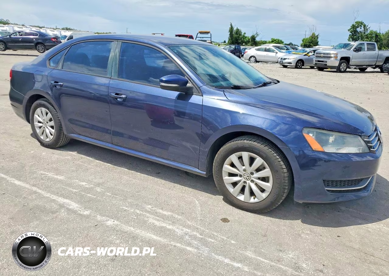 2012 Volkswagen Passat S VIN:1VWAH7A36CC089152 - 4