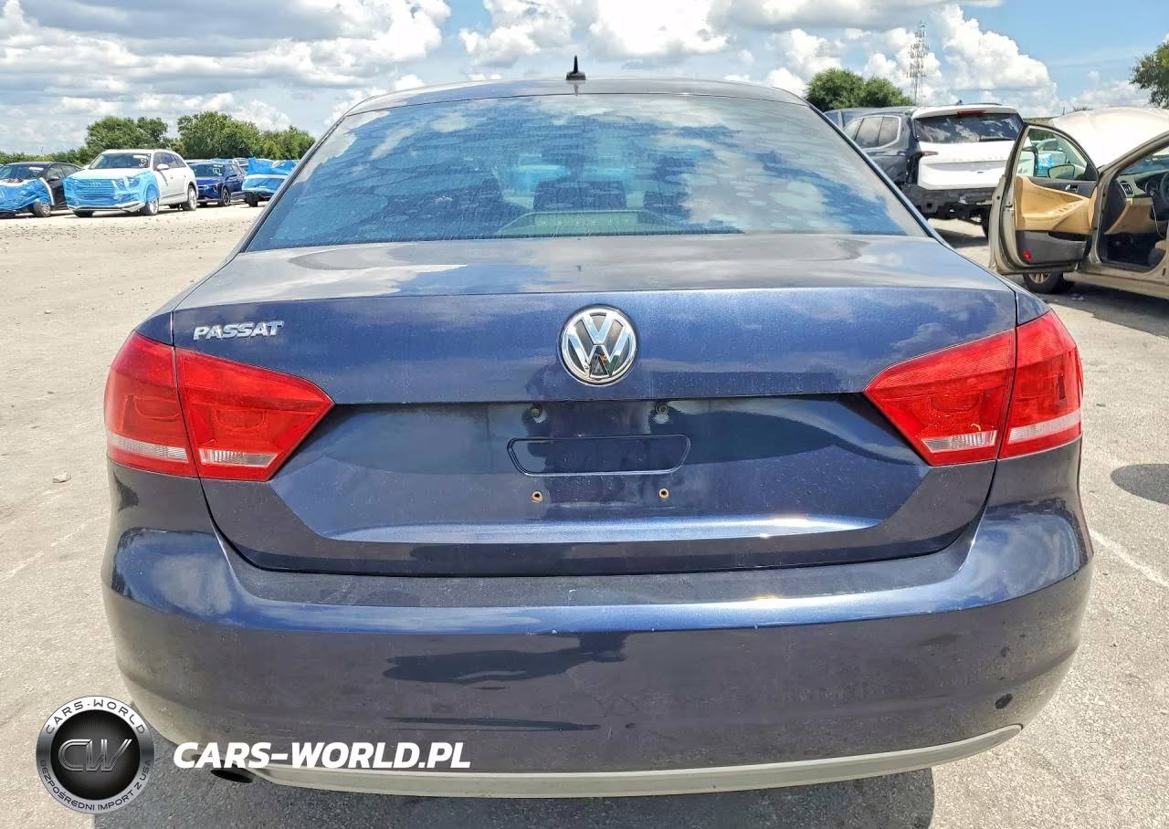 2012 Volkswagen Passat S VIN:1VWAH7A36CC089152 - 6