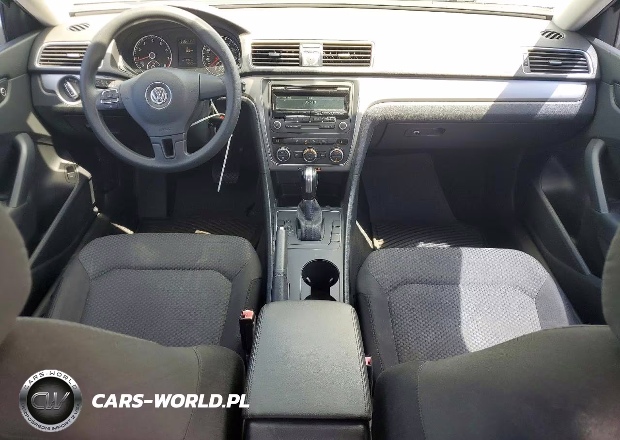 2012 Volkswagen Passat S VIN:1VWAH7A36CC089152 - 8