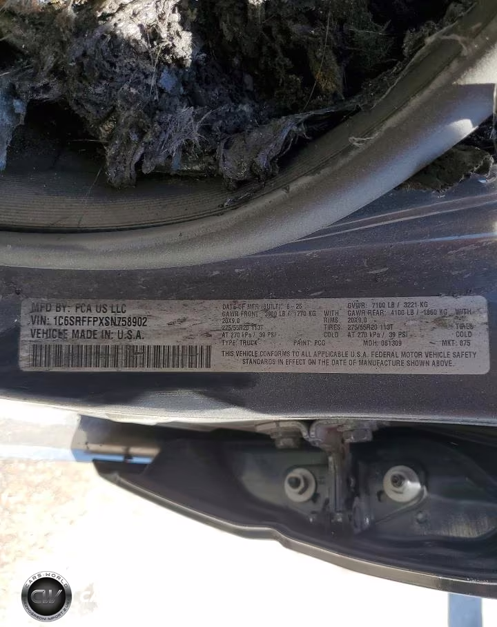 2025 Ram 1500 Big Horn VIN:1C6SRFFPXSN758902 - 12