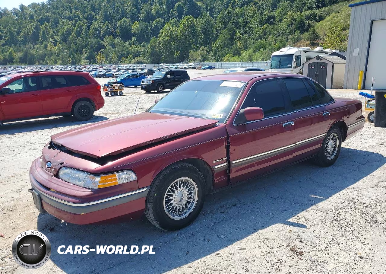 1992 Ford Crown Victoria Lx VIN:2FACP74W3NX143667 - 1