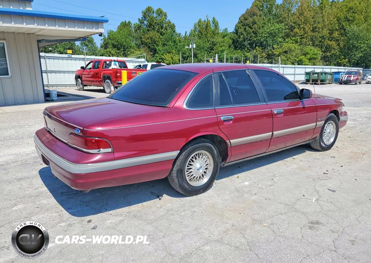 1992 Ford Crown Victoria Lx VIN:2FACP74W3NX143667 - 3
