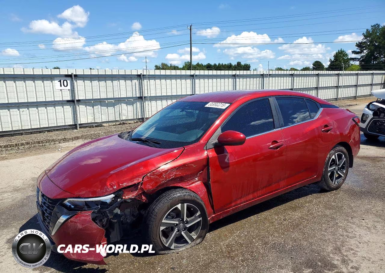 2024 Nissan Sentra Sv VIN:3N1AB8CV0RY222225 - 1
