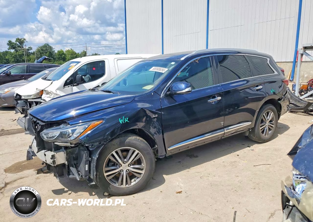 2019 Infiniti Qx60 Luxe VIN:5N1DL0MM2KC569595 - 1