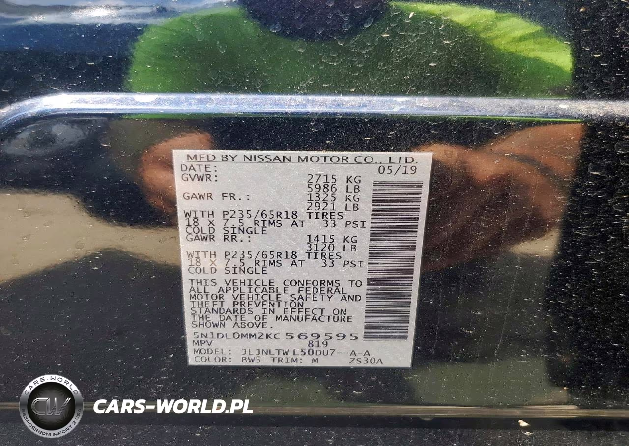 2019 Infiniti Qx60 Luxe VIN:5N1DL0MM2KC569595 - 14