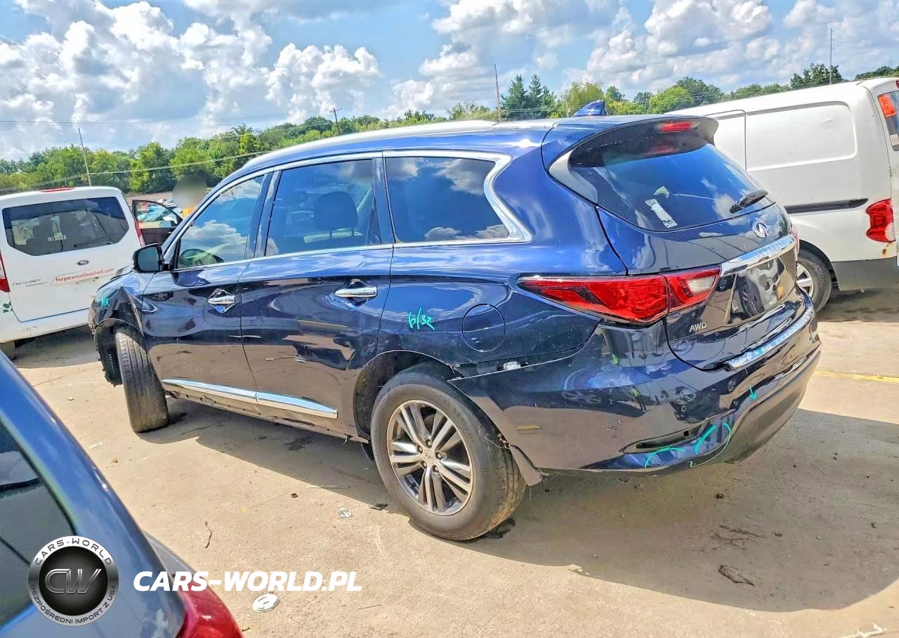 2019 Infiniti Qx60 Luxe VIN:5N1DL0MM2KC569595 - 2