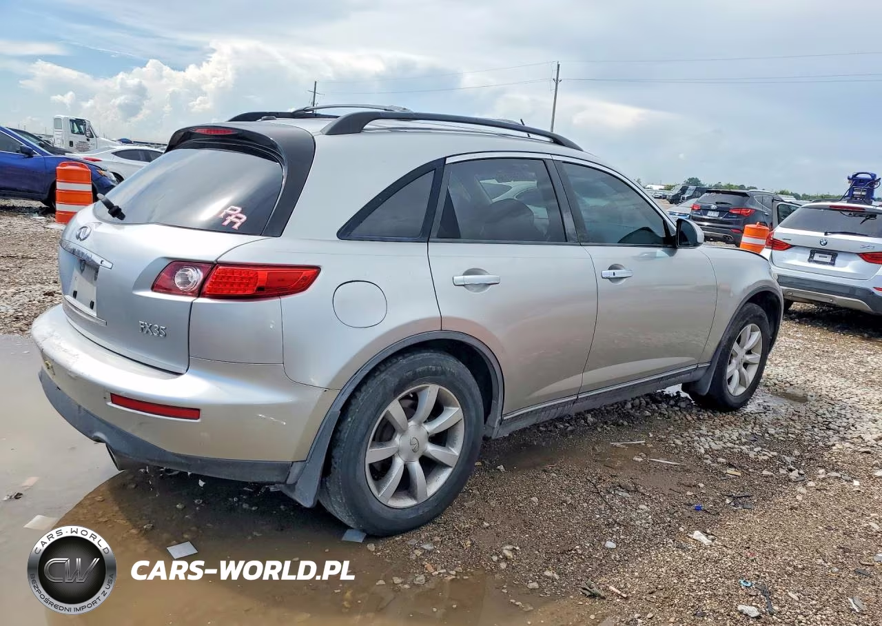 2005 Infiniti Fx35 Base VIN:JNRAS08U55X108330 - 3