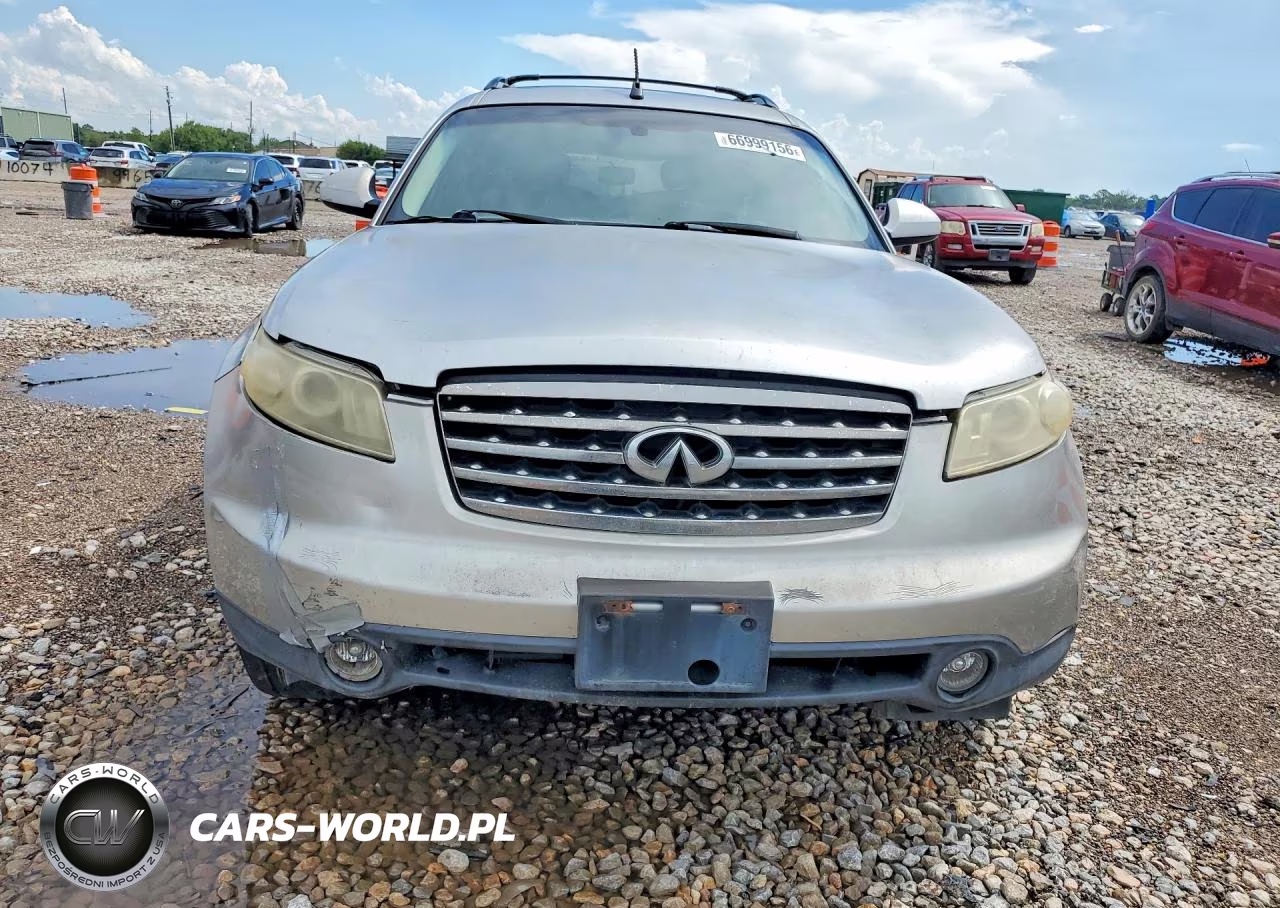 2005 Infiniti Fx35 Base VIN:JNRAS08U55X108330 - 5