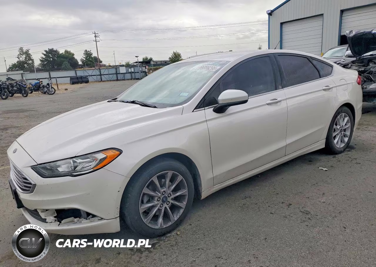 2017 Ford Fusion Se VIN:3FA6P0HD1HR257733 - 1