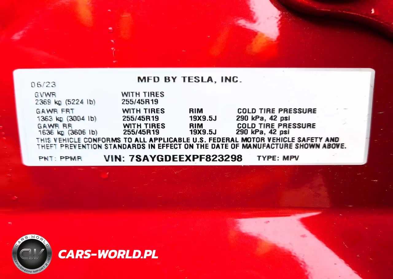 2023 Tesla Model Y VIN:7SAYGDEEXPF823298 - 13
